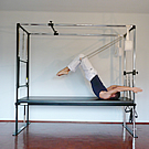 Pilates Cadillac gyakorlat